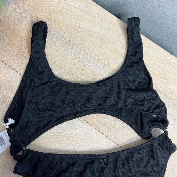 Good Americian One Piece Plus 7/8 4XL 5XL Always Fits Monokini Cut Out Black NWT - Picture 13 of 15